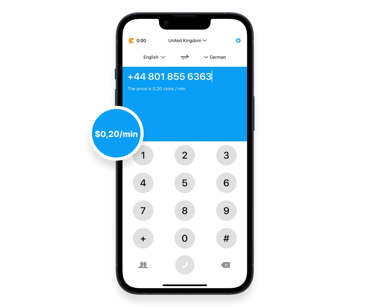 Cheaper than roaming calls