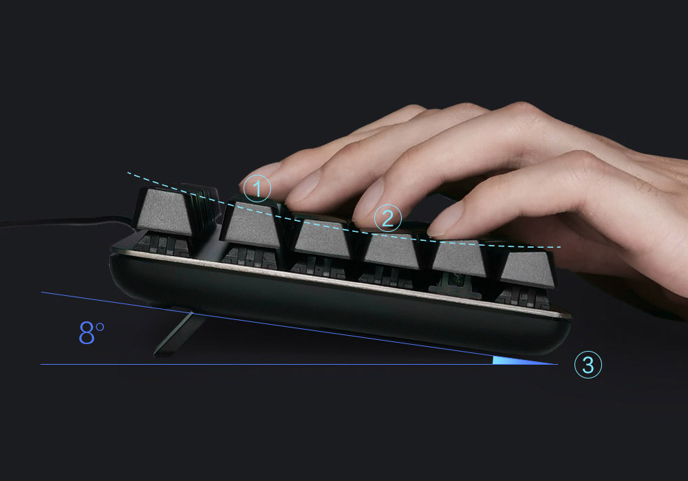 MIIIW 600K Mechanical Gaming Keyboard