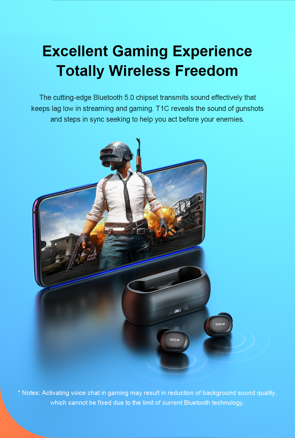 Excellent Gaming Experience, totally wireless freedom