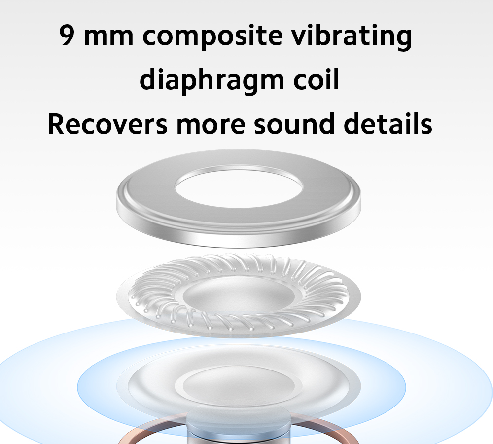 9mm composite vibrating diaphragm coil