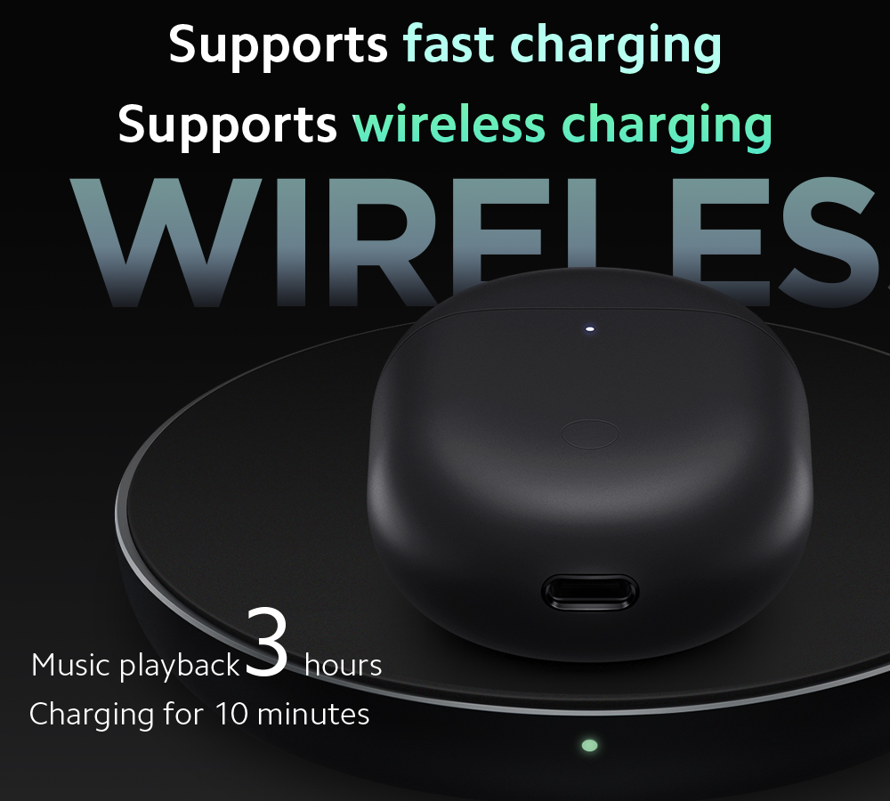 Support fast and wireless charging 
