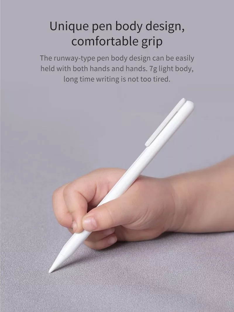 Unique pen body design, comfortable grip
