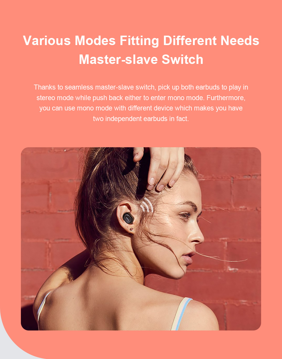 Various Modes fitting different Needs, Mastr-slave Switch