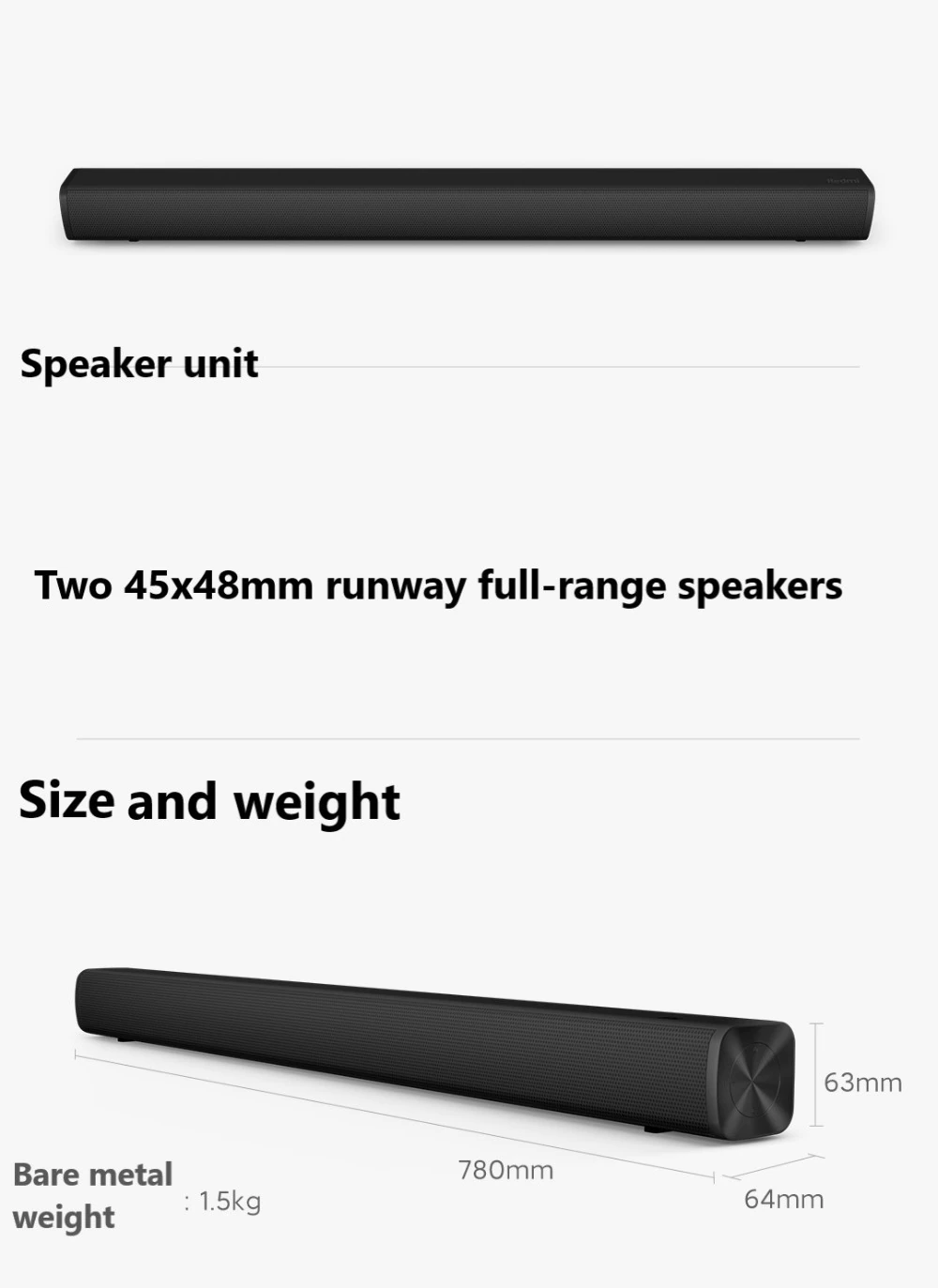 Xiaomi Mijia Redmi Wireless TV Sound Bar Wholesale