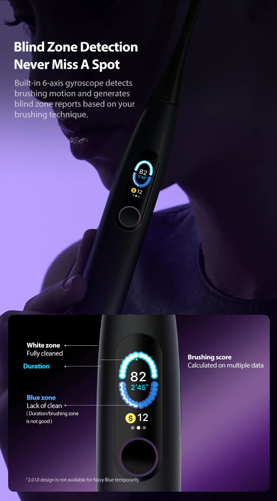  Oclean X Pro Sonic Electric Toothbrush wholesale