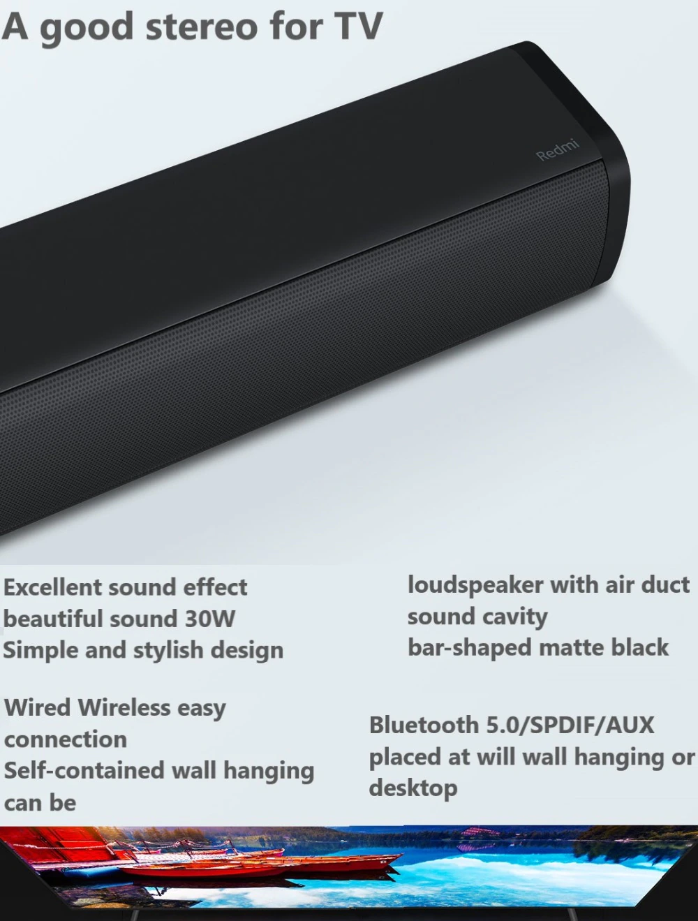 Xiaomi Mijia Redmi Wireless TV Sound Bar Wholesale