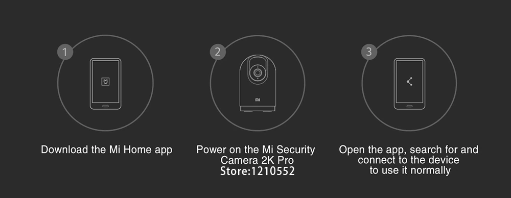 Mi 360° Home Security Camera 2K Pro EU version wholesale