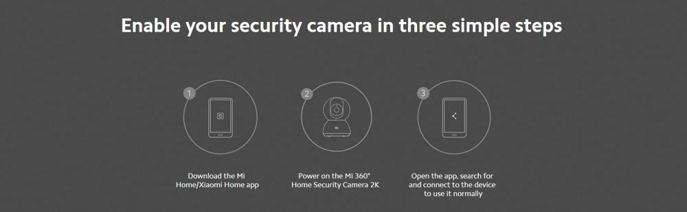 Xiaomi Mi 360° Home Security Camera 2K EU version wholesale